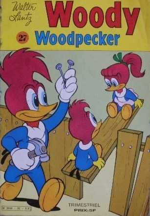 Scan de la Couverture Woody Woodpecker n° 27